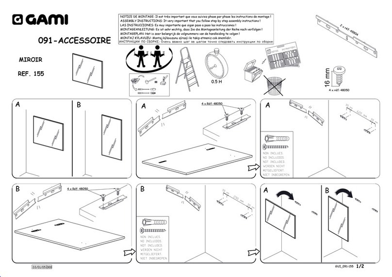 Gami 155 User manual