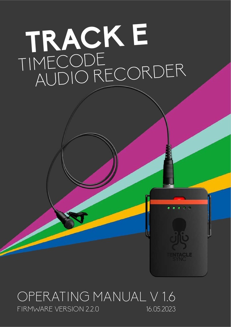 Tentacle Sync TRACK E operating manual