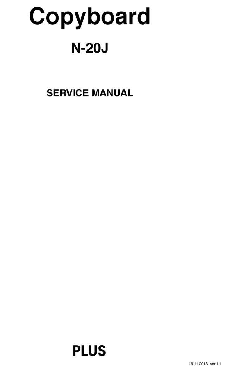 Plus N-20J Service manual Plus N-20J Service manual