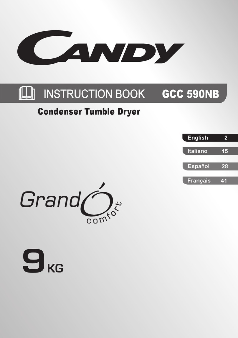Candy GCC 590NB User manual