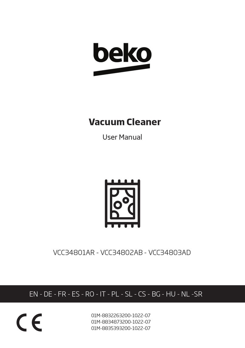 Beko 01M-8832263200-1022-07 User manual