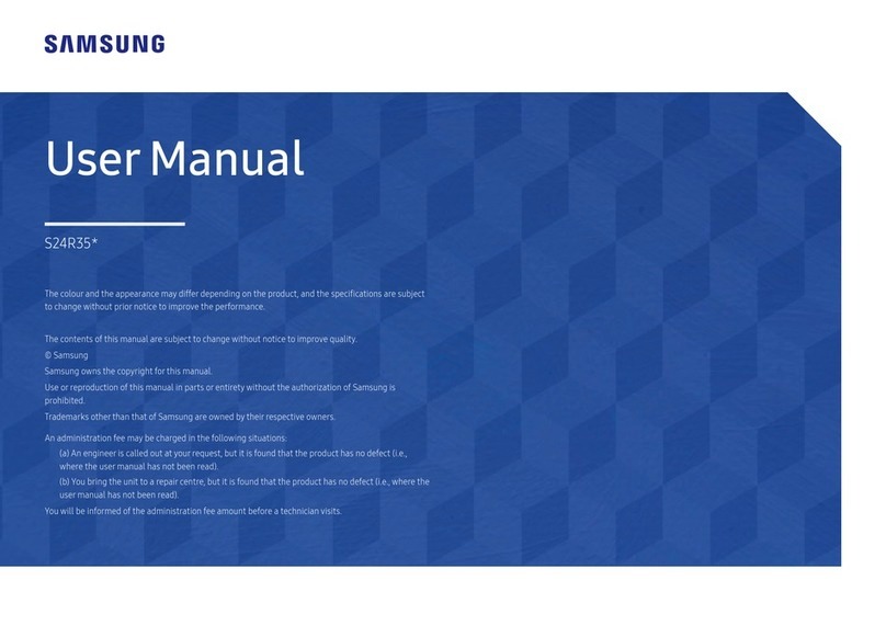 Samsung S24R35 Series User manual