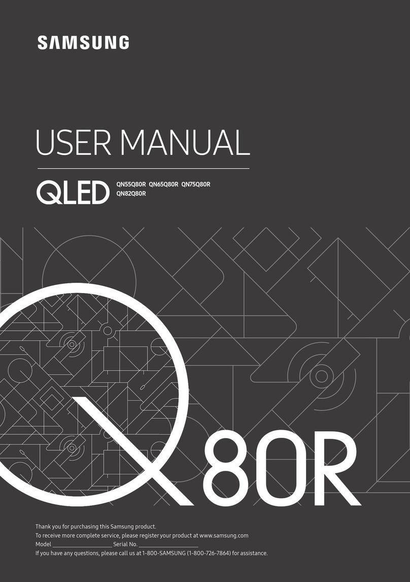 Samsung QLED QN82Q80R User manual
