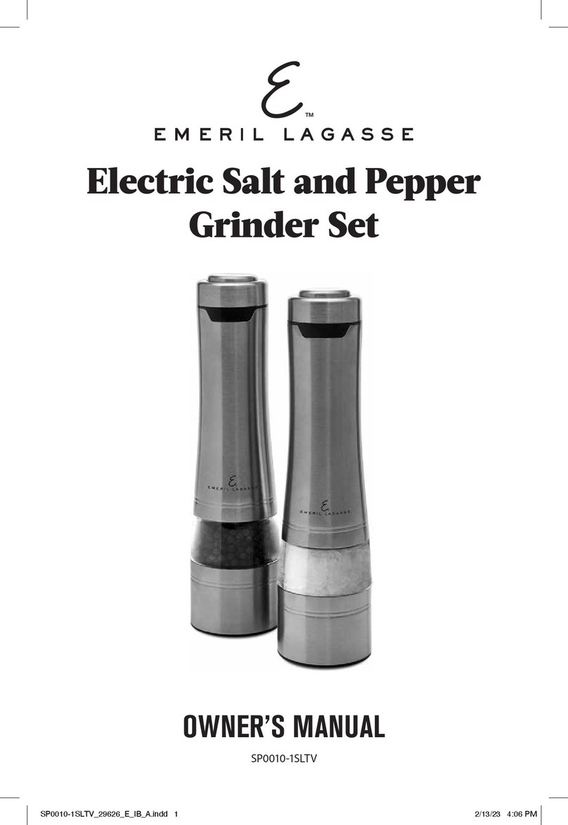 Emeril Lagasse SP0010-1SLTV owner's manual