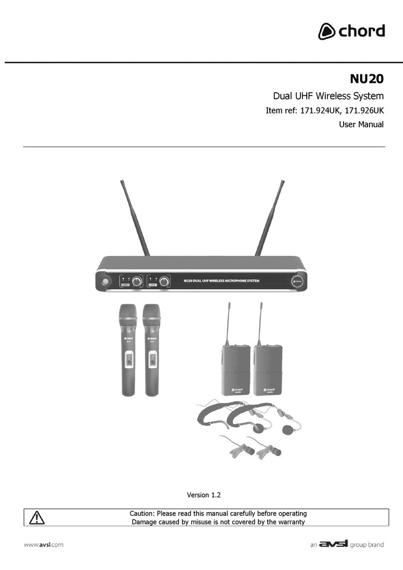 Chord 171.924UK User manual