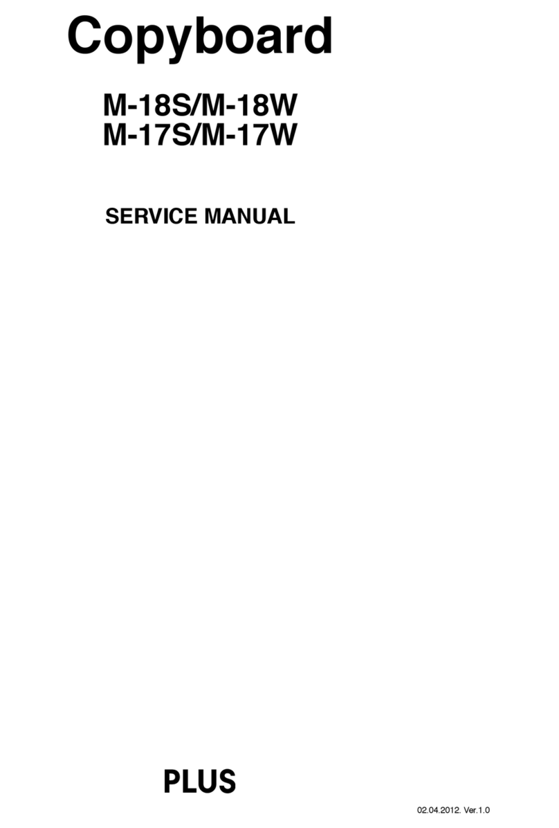 Plus M-18S User manual