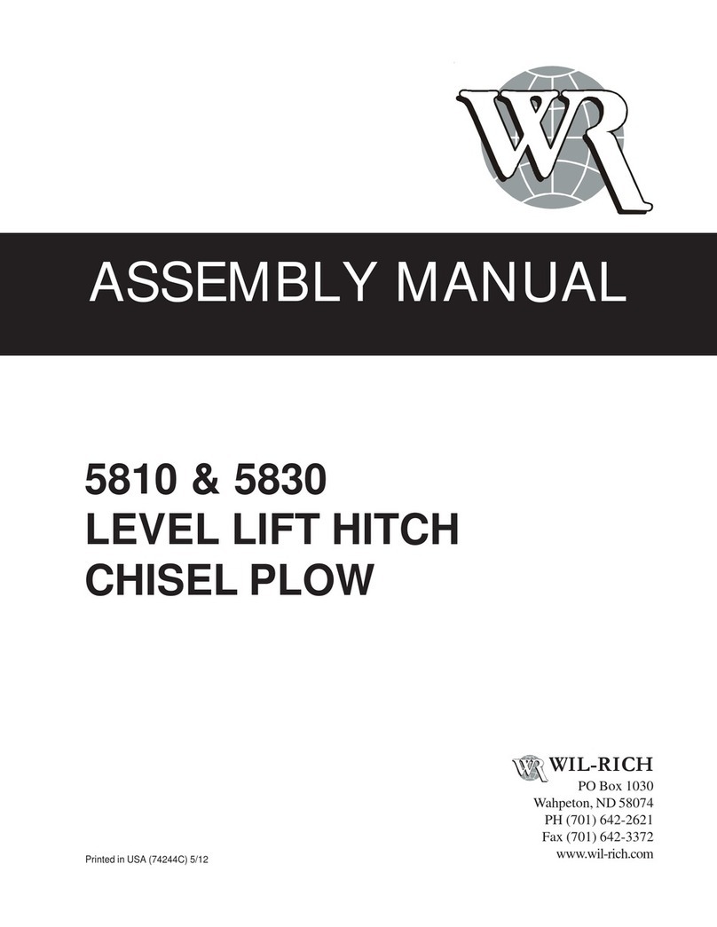WIL-RICH 5810 Assembly manual WIL-RICH 5810 Assembly manual