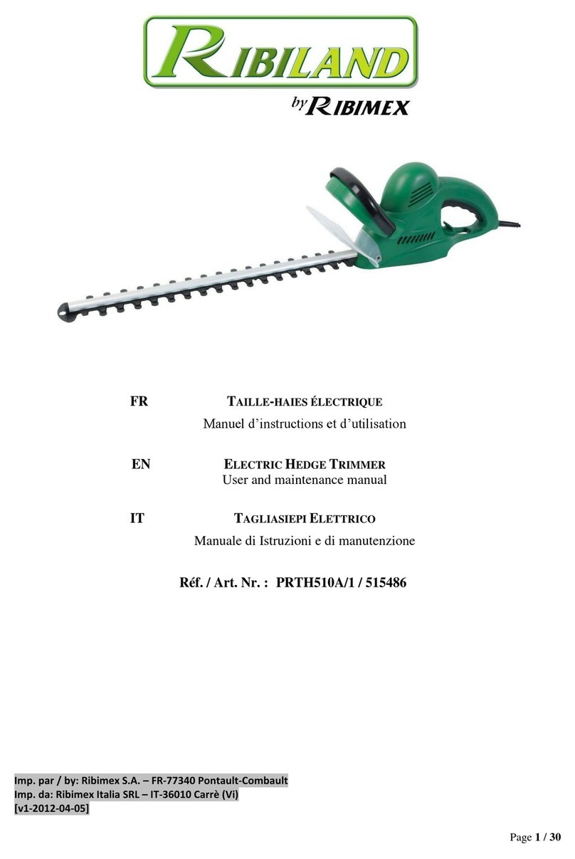Ribimex Ribiland PRTH510A/1 Operating instructions Ribimex Ribiland PRTH510A/1 Operating instructions