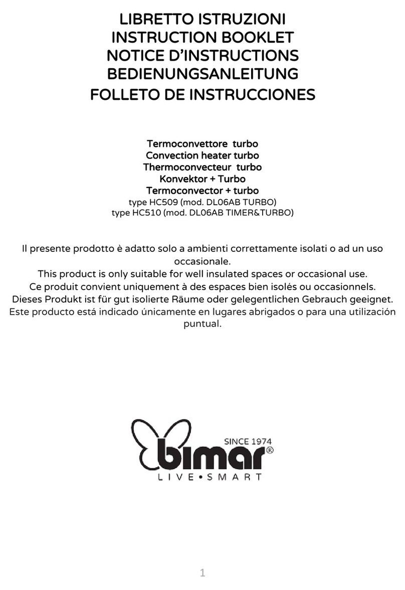 Bimar DL06AB TURBO User manual