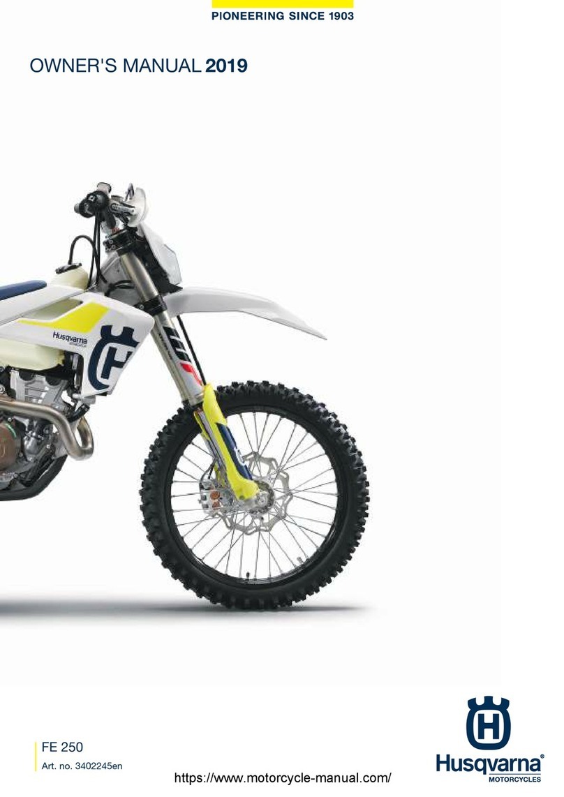 Husqvarna FE 250 2019 User manual