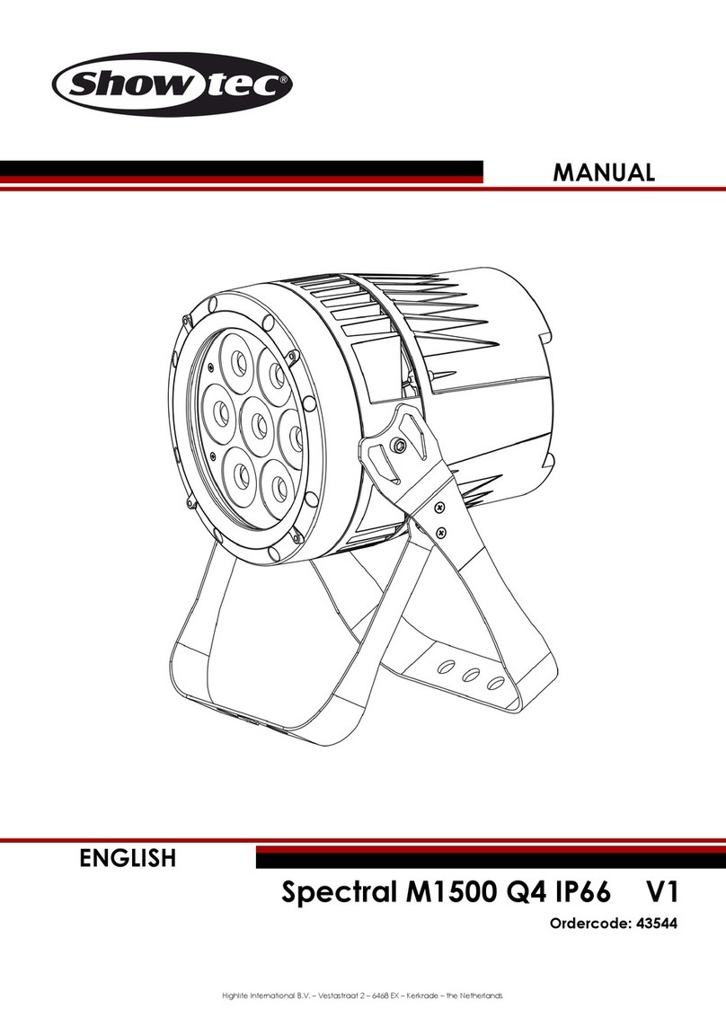 Show Tec Spectral M1500 Q4 IP66 V1 manual Show Tec Spectral M1500 Q4 IP66 V1 manual