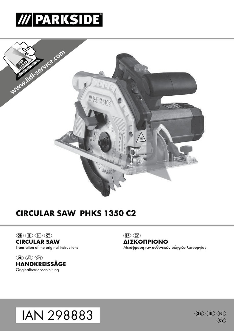 Parkside 298883 Original instructions