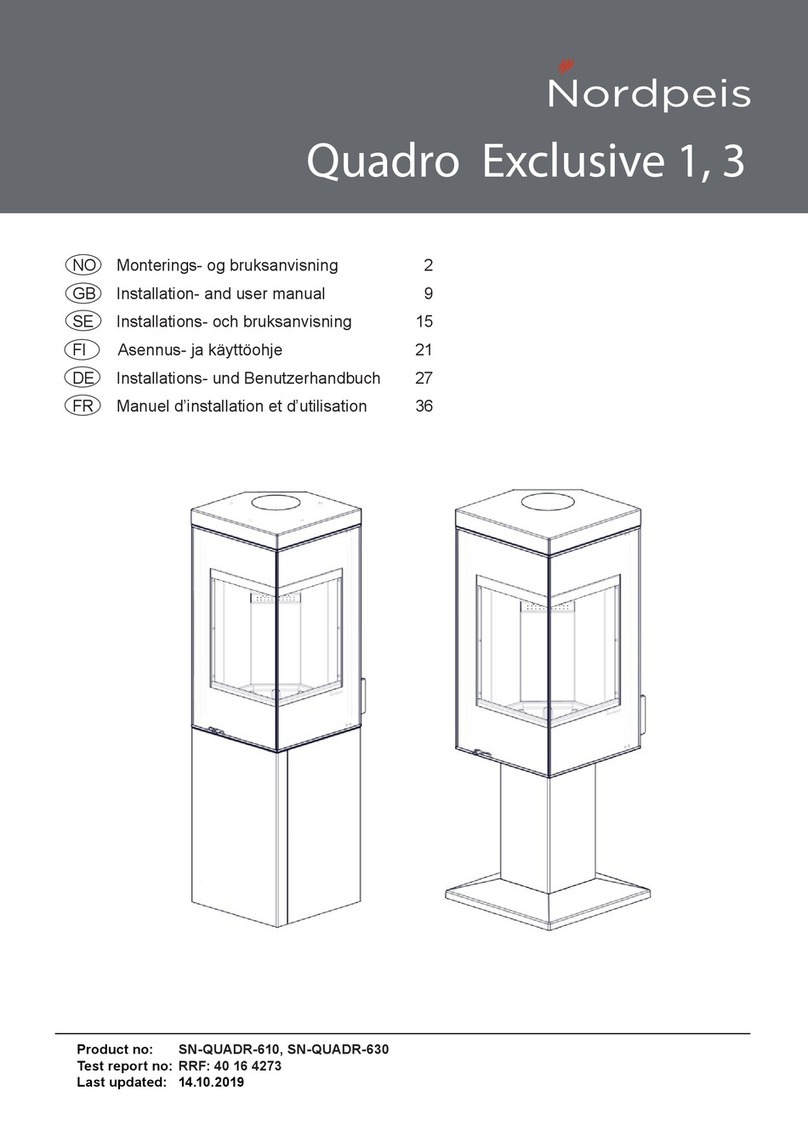 Nordpeis Quadro Exclusive 1 Installation and user manual