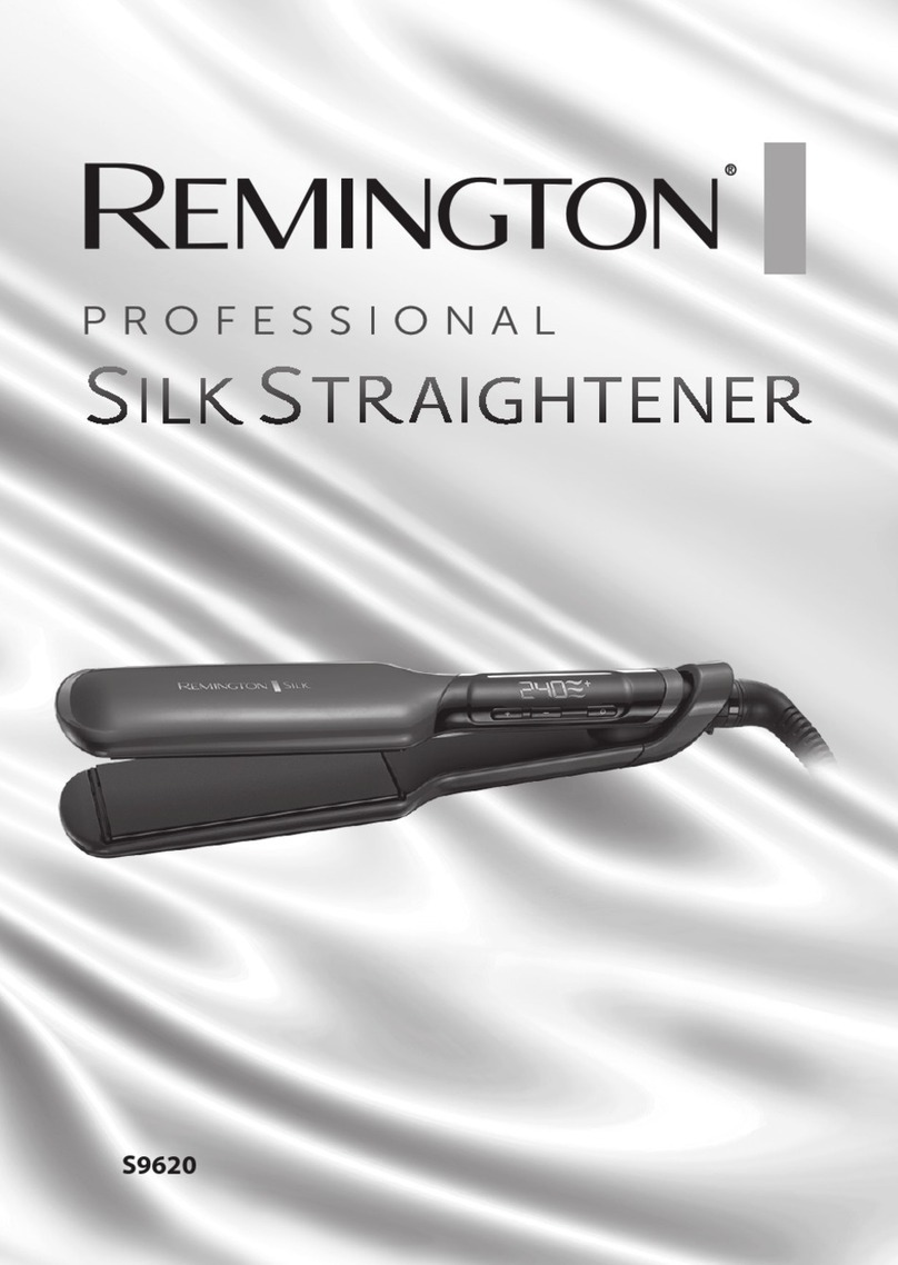 Remington Professional S9620 instructions