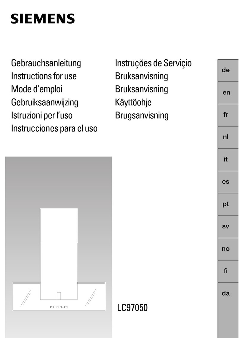 Siemens LC97050 User manual