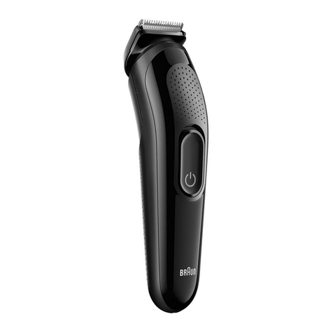 Braun MGK 3020 User manual
