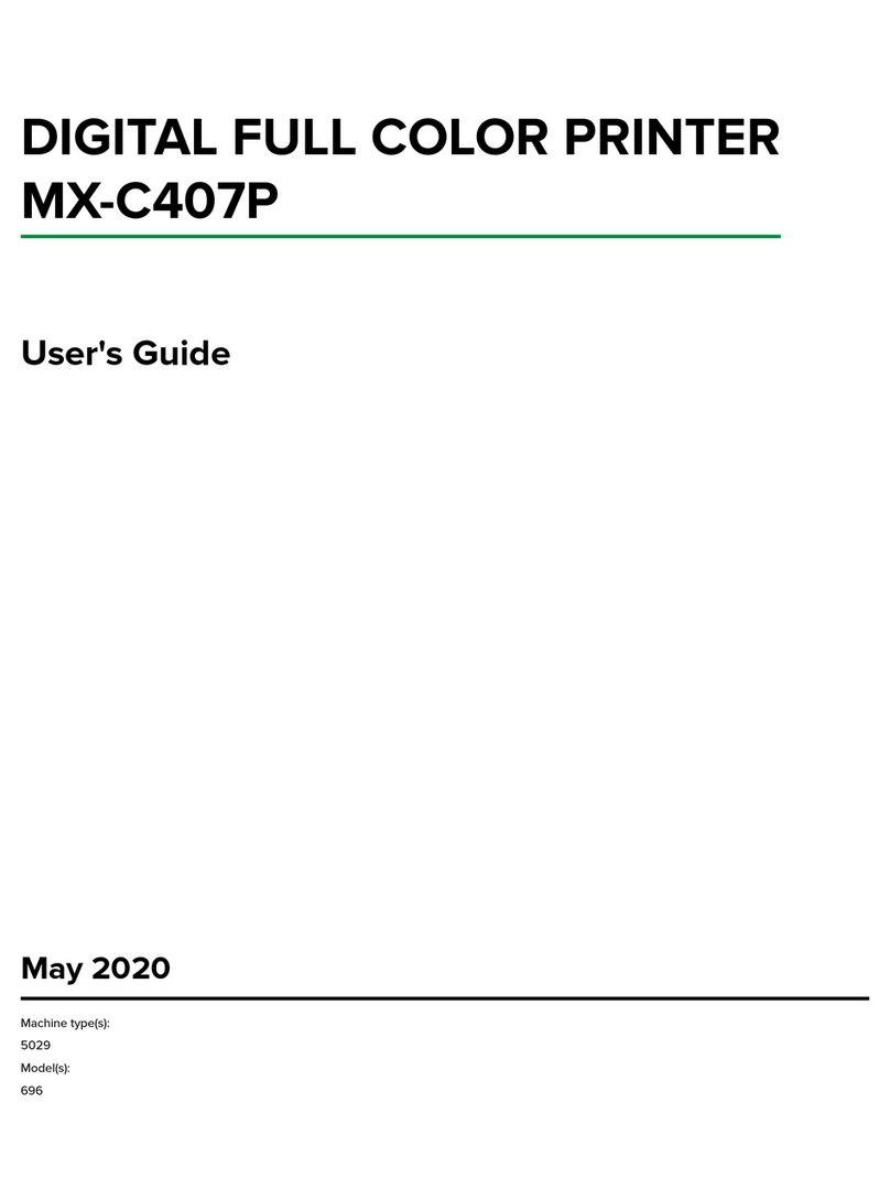 Lexmark MX-C407P User manual