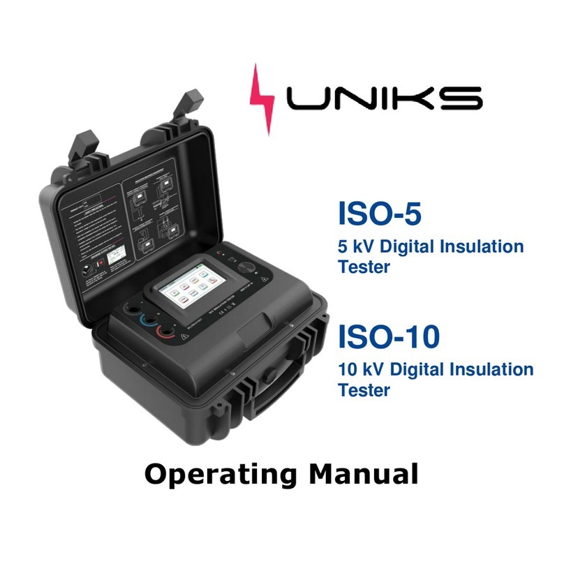 Uniks ISO-5 operating manual