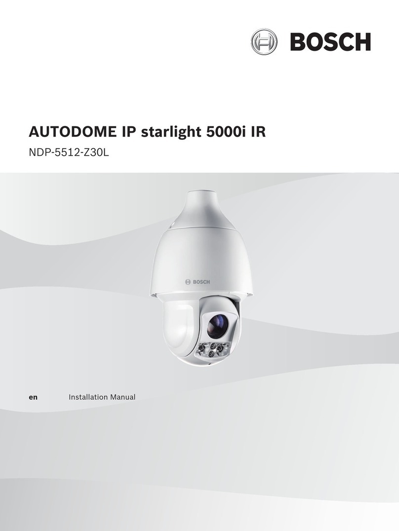 Bosch NDP-5512-Z30L User manual