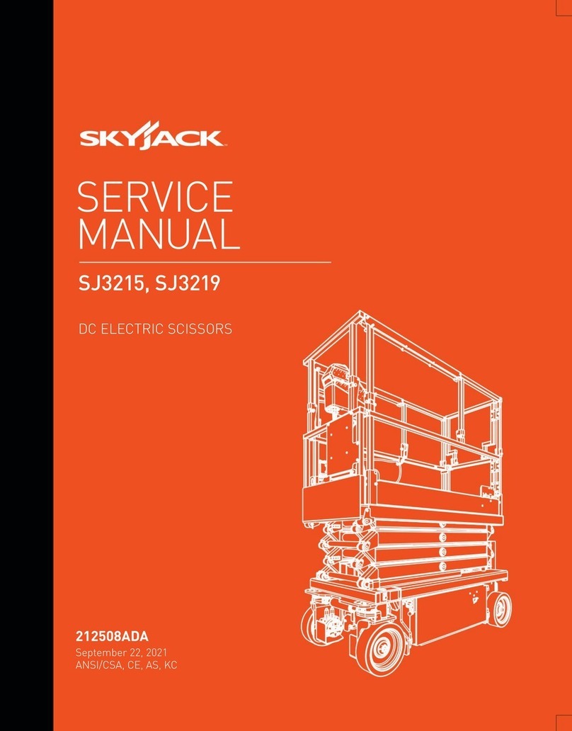 Skyjack SJ 3219 Service manual