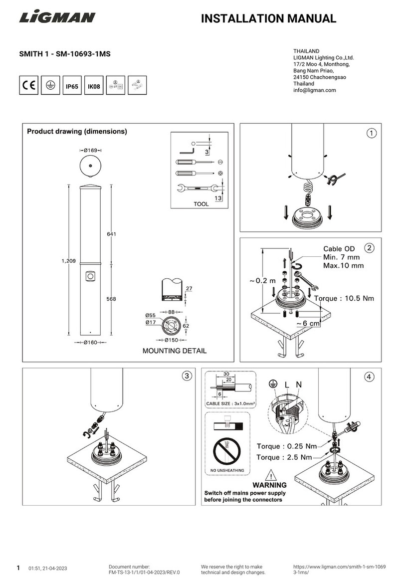 LIGMAN SM-10693-1MS installation manual