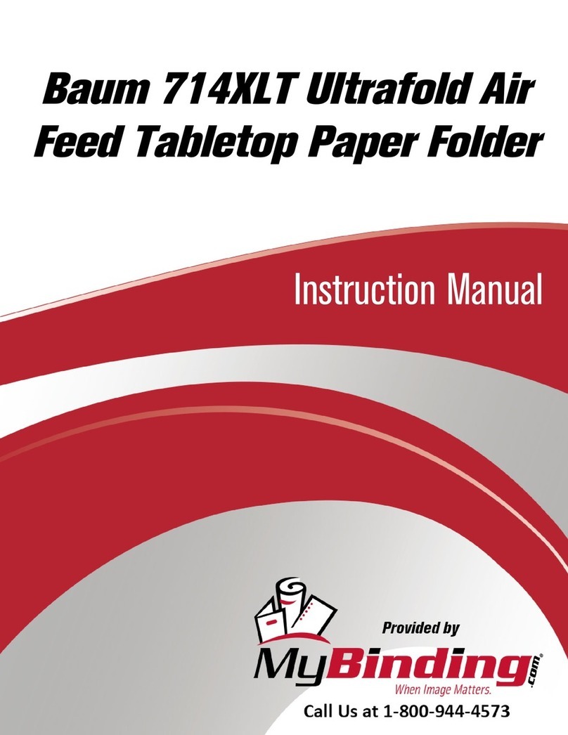 MyBinding Baum 714XLT User manual