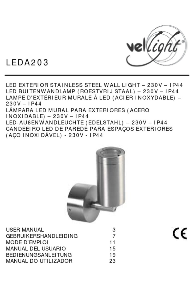 VelLight LEDA203 user manual