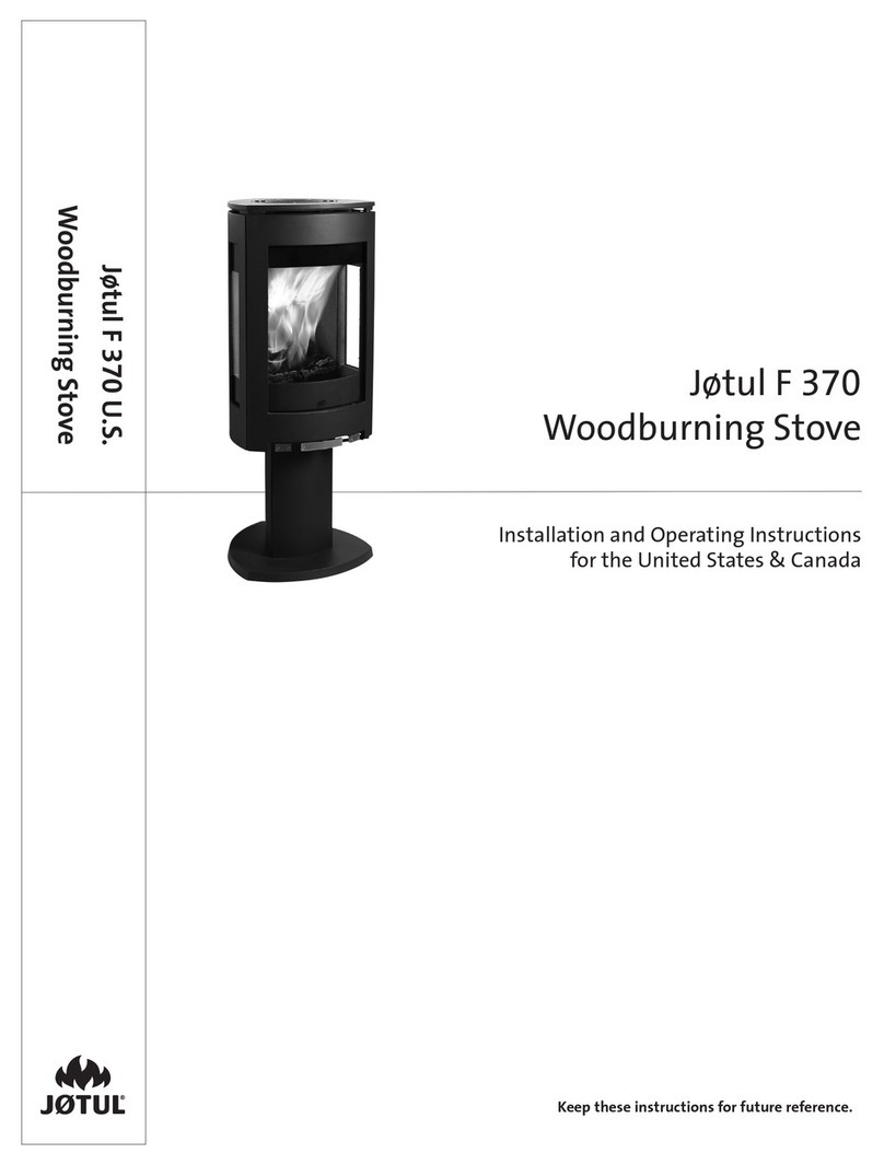 Jøtul F 370 User manual