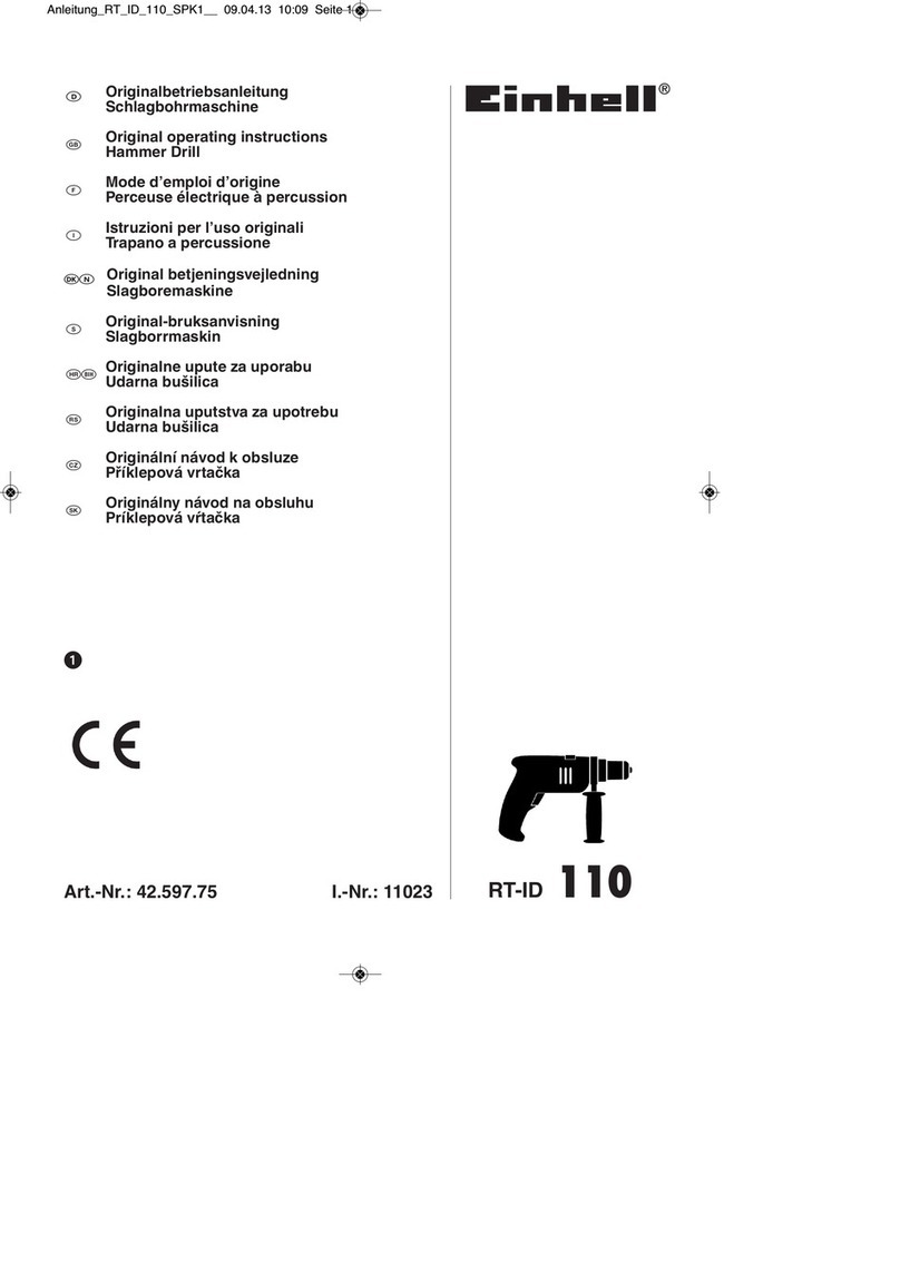 EINHELL 42.597.75 Original operating instructions