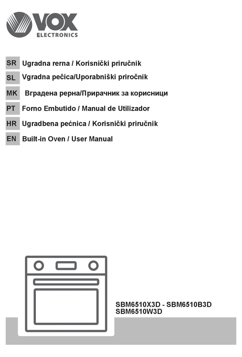 VOX electronics SBM6510X3D User manual