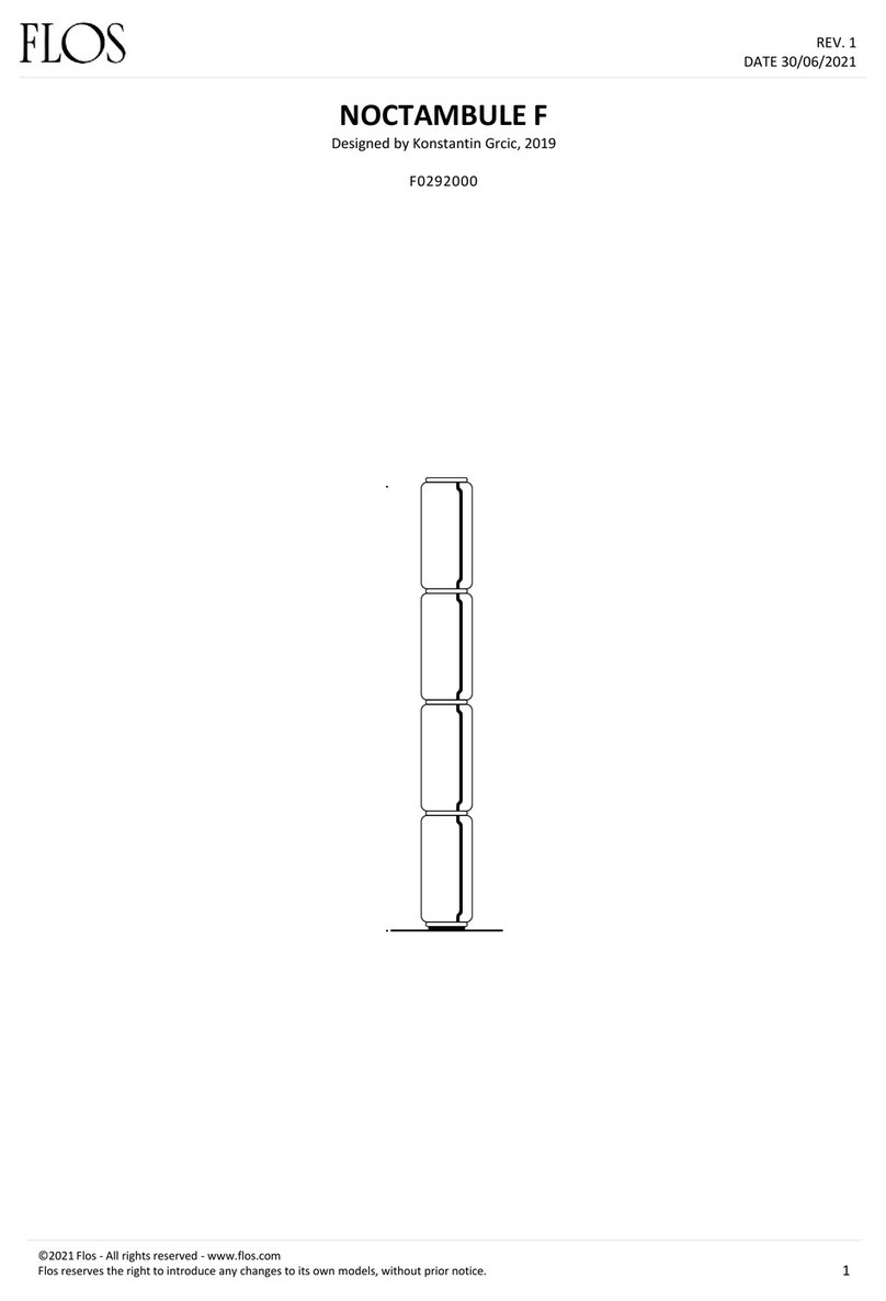 FLOS NOCTAMBULE F manual