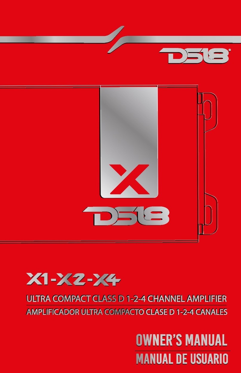 DS18 X1 User manual