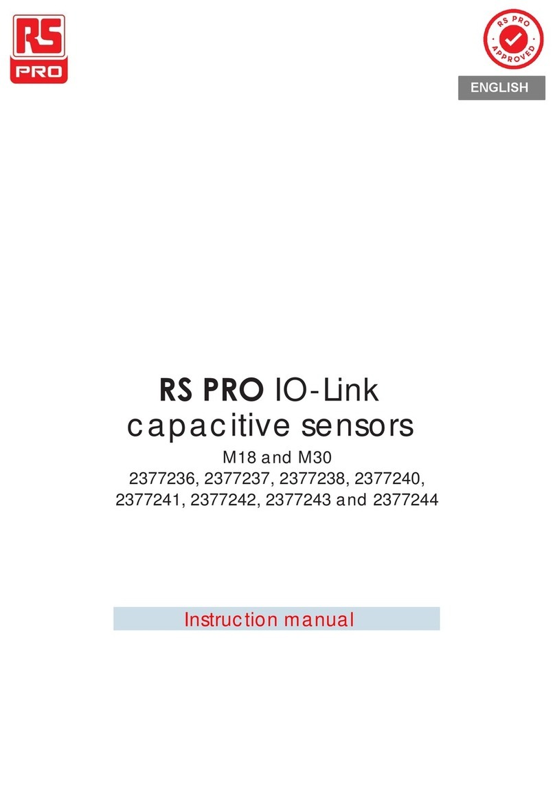 RS PRO M18 instruction manual