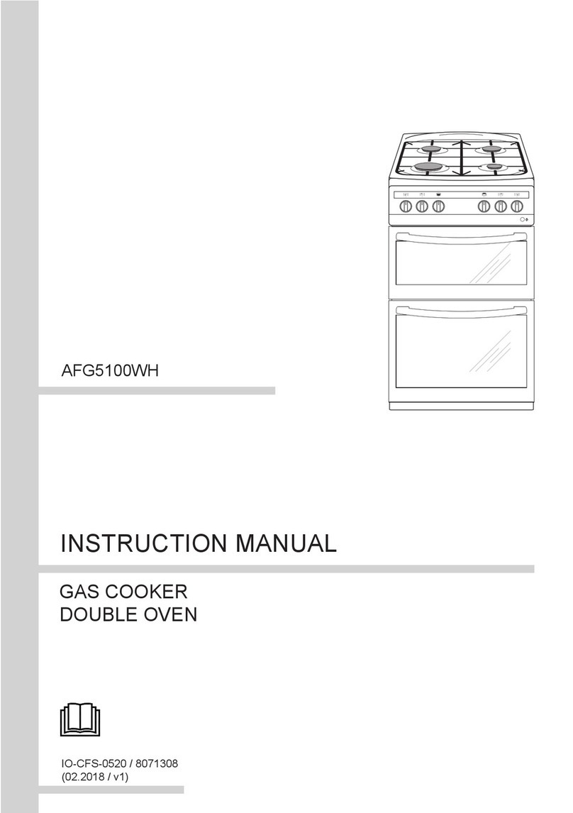 Amica AFG5100WH User manual
