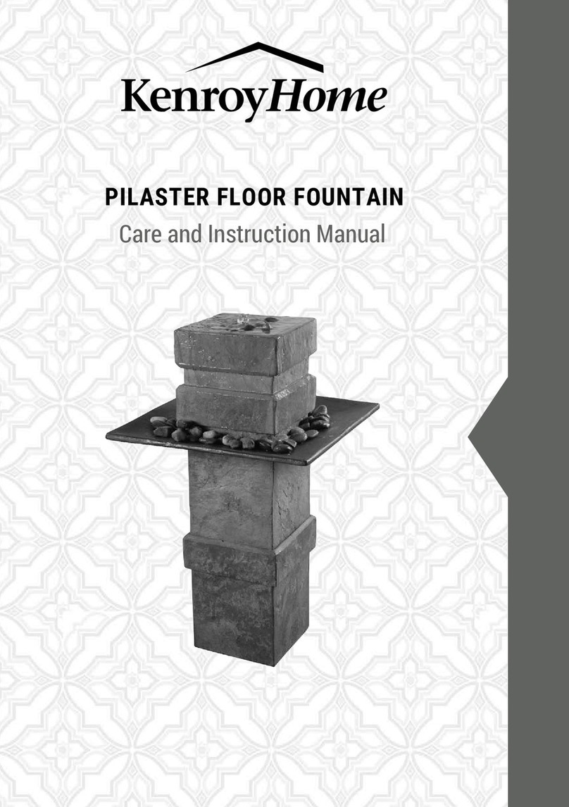 Kenroy Home PILASTER Installation guide Kenroy Home PILASTER Installation guide