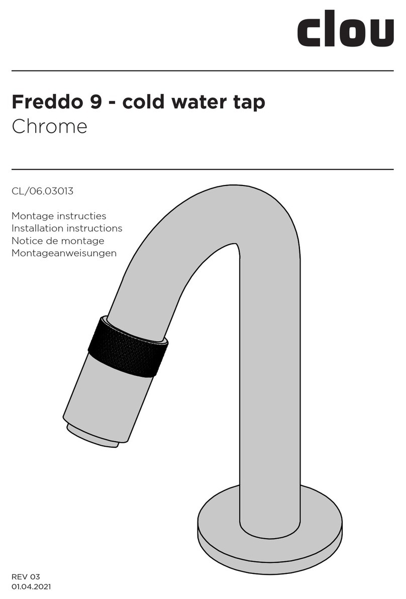 Clou Freddo 9 CL/06.03013 User manual