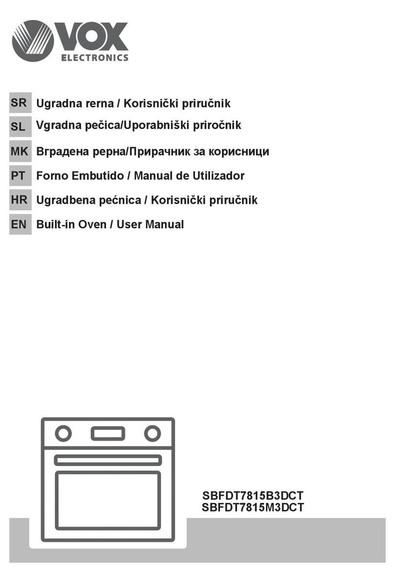 VOX electronics SBFDT7815B3DCT User manual