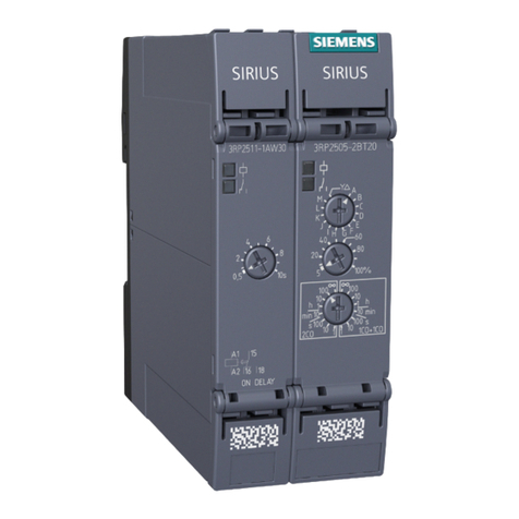 Siemens 3RP25 User manual