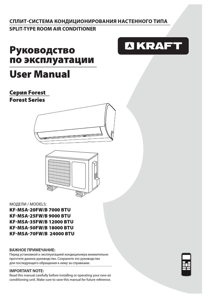 Carrier Forest Series User manual