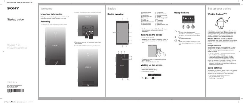 Sony C6502 User guide