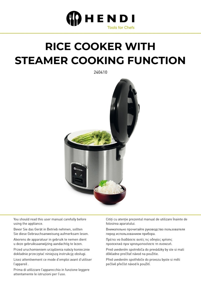 Hendi 240410 user manual