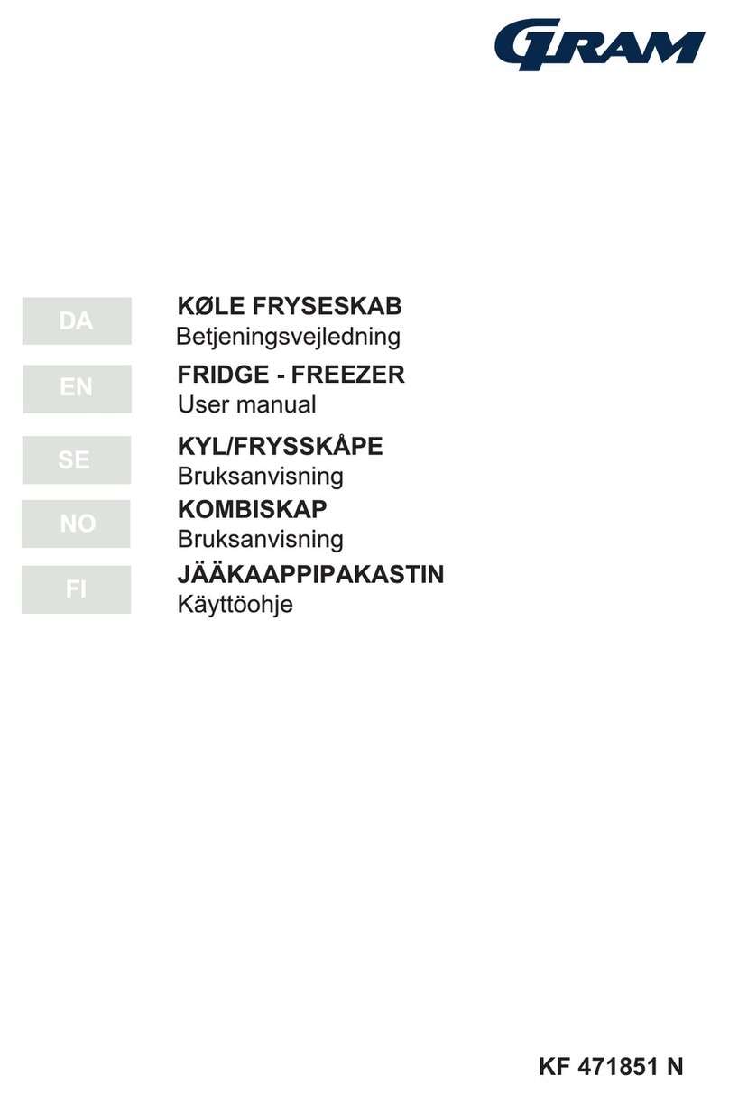 Gram KF 471851 N User manual
