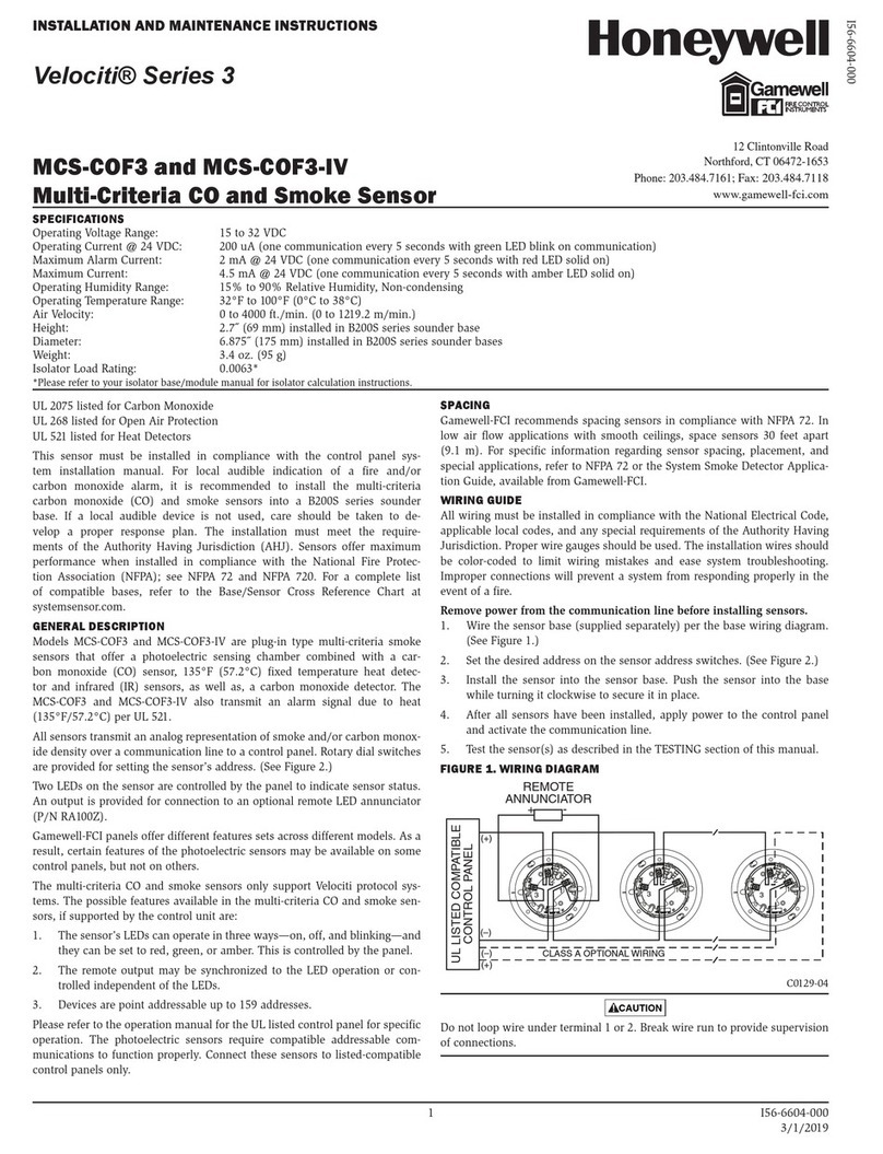 Honeywell Velociti 3 Series User manual