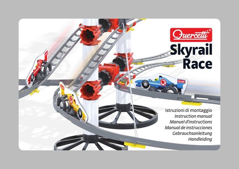 Quercetti Skyrail Race instruction manual