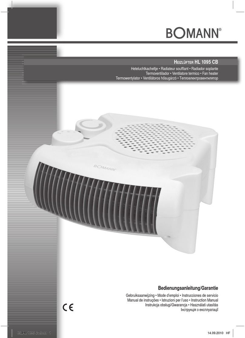 BOMANN HL 1095 CB instruction manual