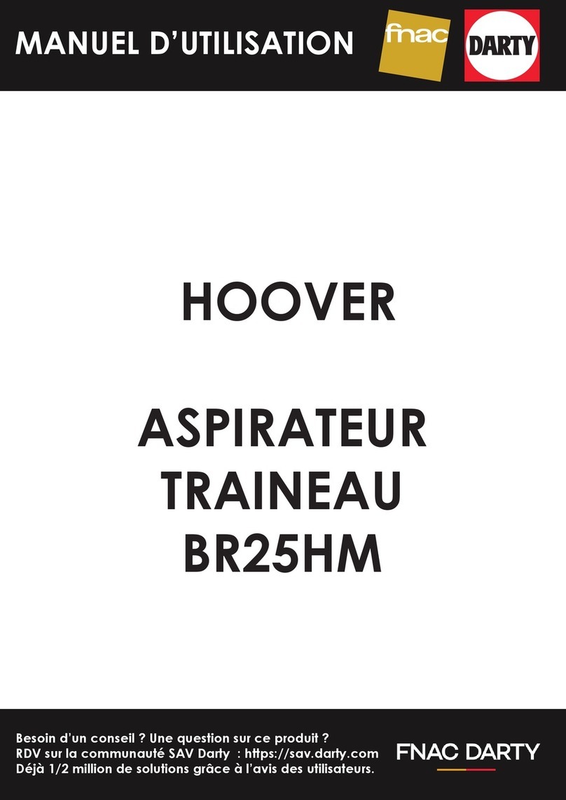 Hoover BR25HM User manual