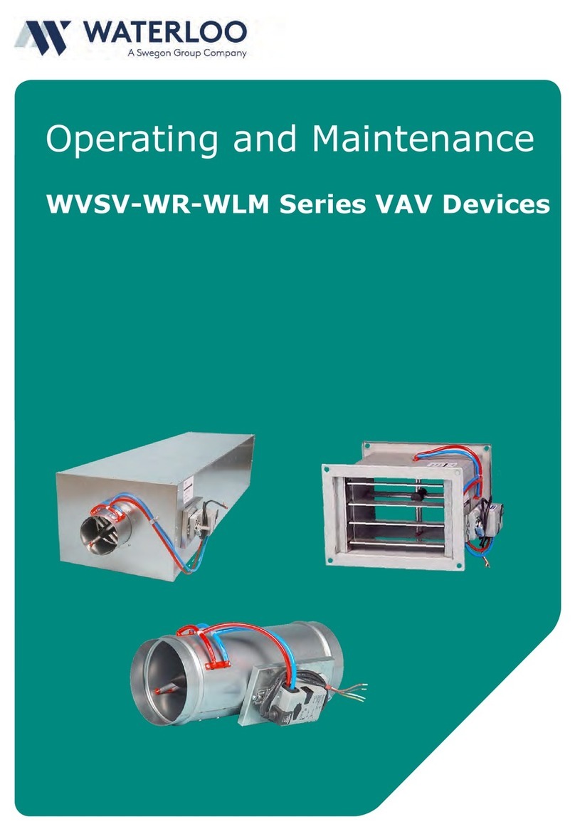 Water-Loo WVSV Series Manual