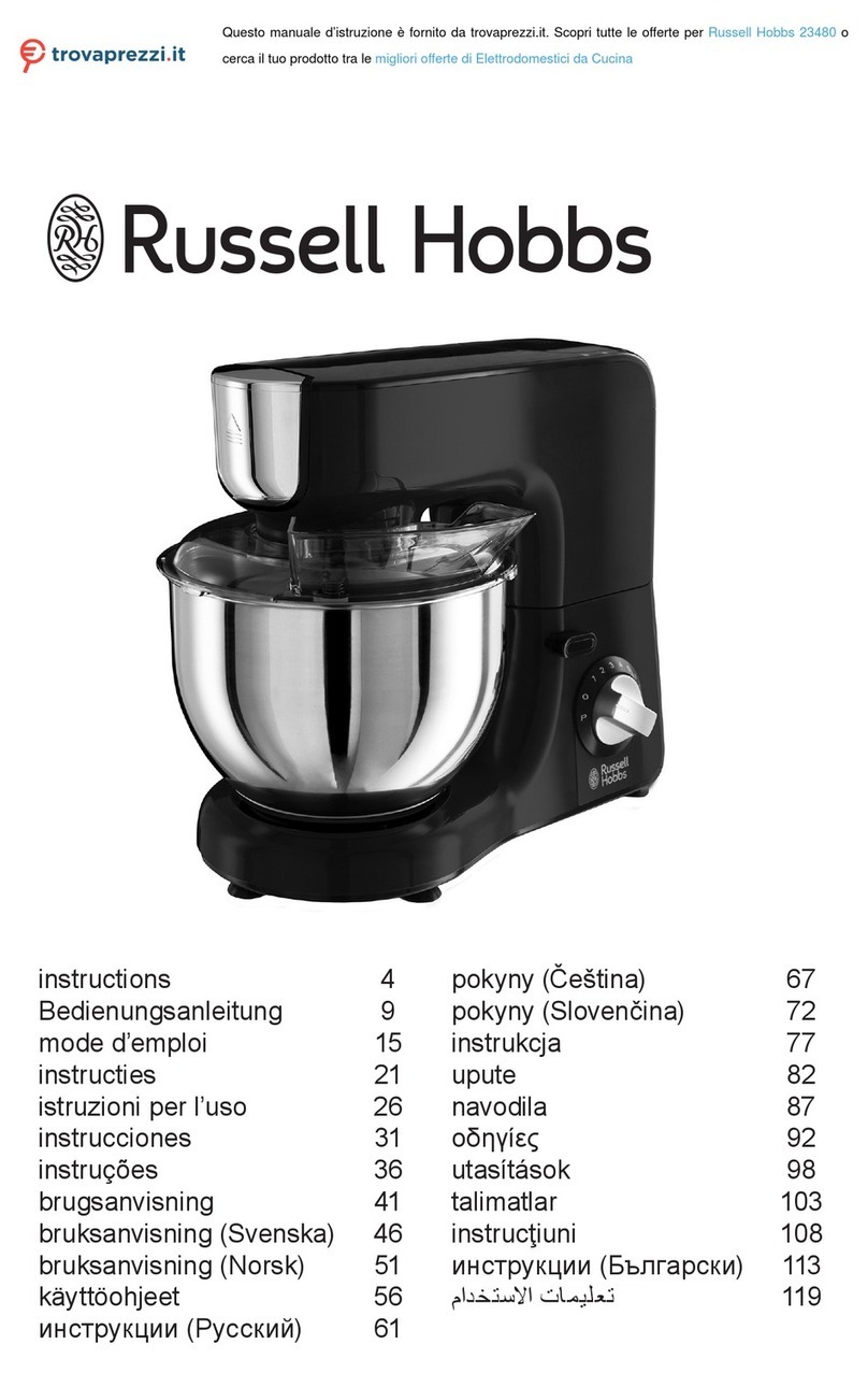 Russell Hobbs Your Creations 23480 instructions
