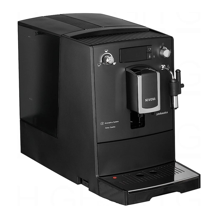 Nivona CafeRomatica NICR 520 user manual