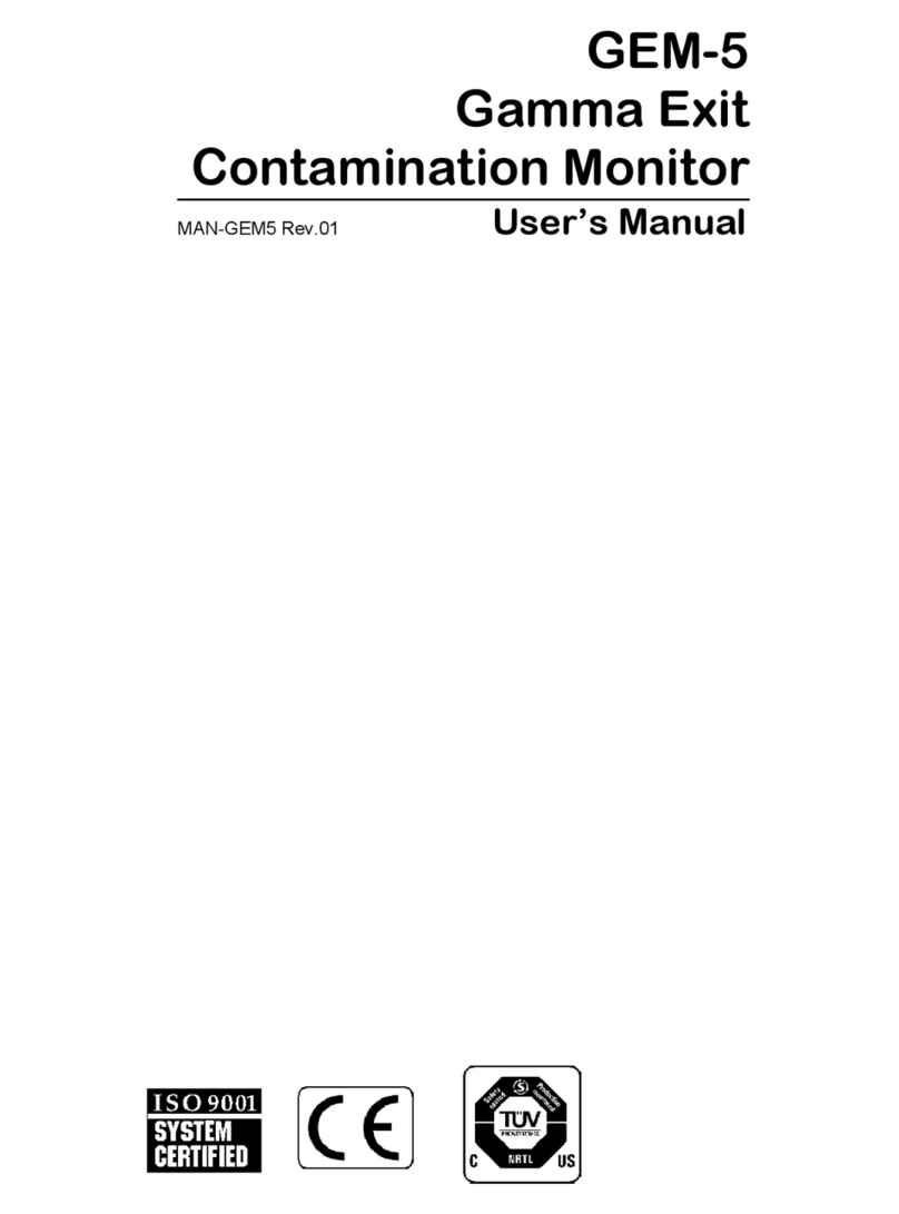 Mirion Technologies GEM-5 User manual